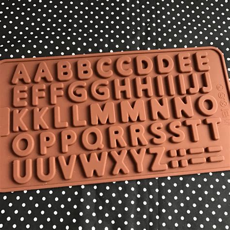 chocolate molds alphabet letters|number 1 chocolate molds.